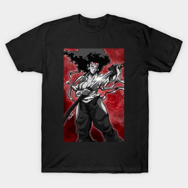 Samurai T-Shirt by JenX